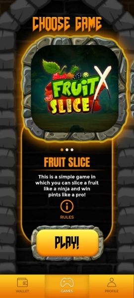 Fruit Slice game